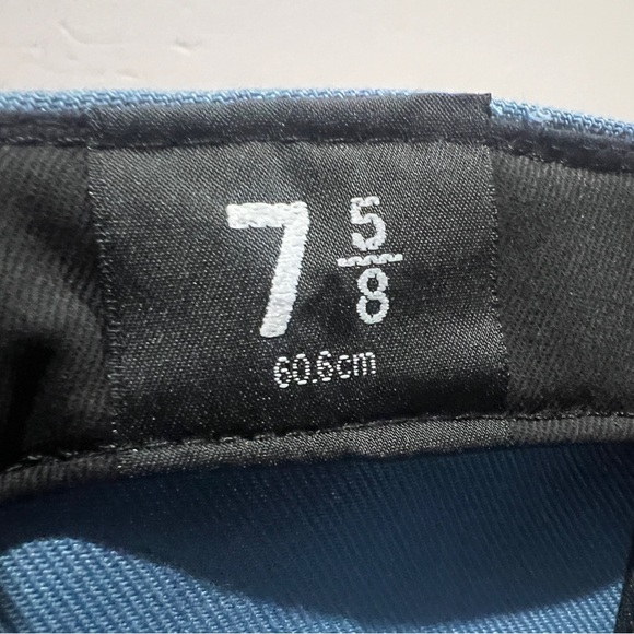 New Era, 59Fifty, Fitted Hat, New York Yankees, Blue & White - Picture 7 of 9